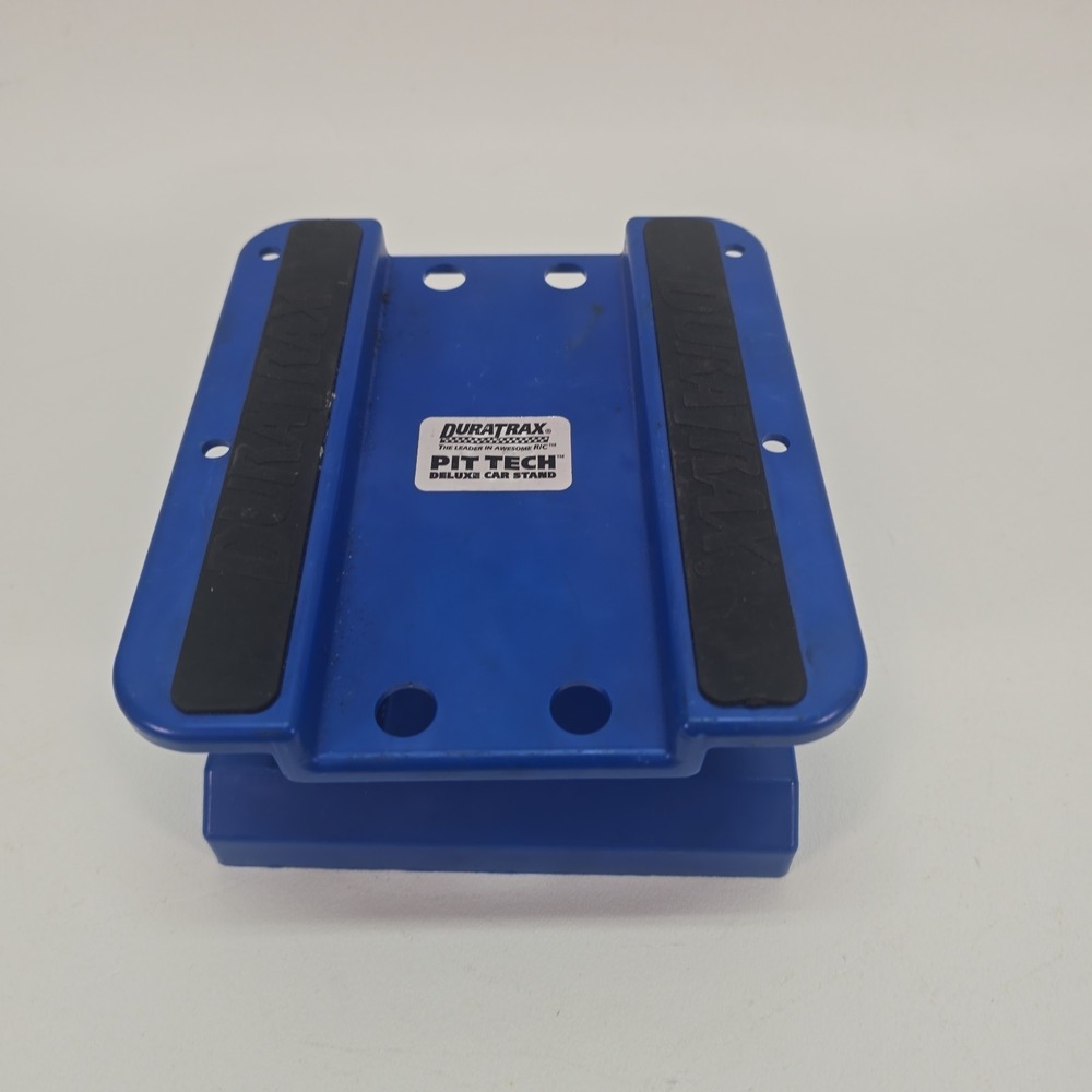 Duratrax Pit Tech XL Deluxe Car Truck Stand Blue RC 1/10 1/8